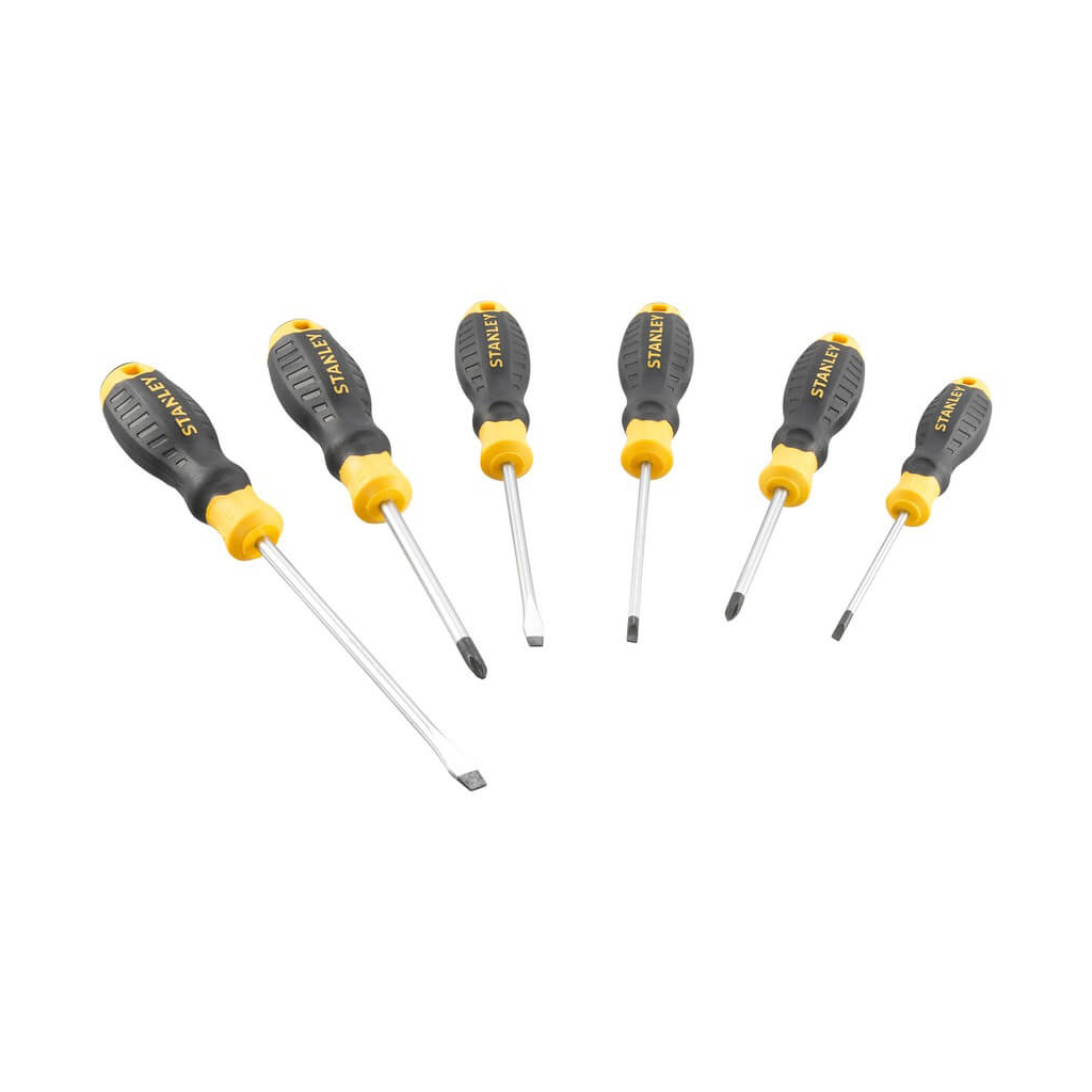 Набір викруток Stanley CushionGrip, 6 шт (STHT16165-0) | CentralHub